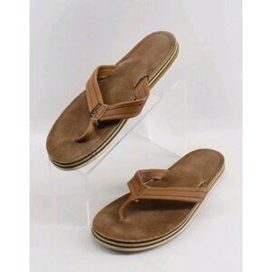 Scott Vintage Hawaii Men's Luna Sandal Size 9M Leather Flip Flop